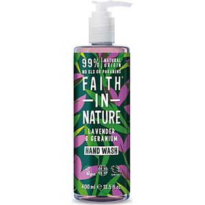 Faith In Nature Handzeep Lavendel & Geranium 400 ml