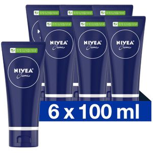 6x Nivea Creme Tube 100 ml