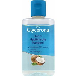 6x Glycerona 3-in-1 Hygiënische Handgel Kokos 100 ml