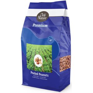 10x Deli Nature Gepelde Pinda's 1 kg