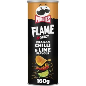 9x Pringles Chips Flame Chili & Lime 160 gr