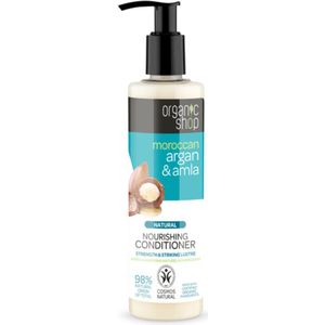 3x Organic Shop Conditioner Argan & Amla 280 ml