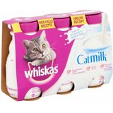 5x Whiskas Kattenmelk Flesje 3 x 200 ml