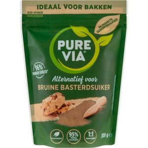 Pure Via Alternatief Voor Bruine Basterdsuiker 300 gr
