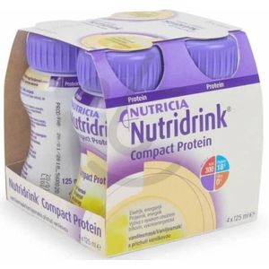 Nutricia Nutridrink Compact Protein Vanille 4 x 200 ml