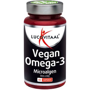 2+2 gratis: Lucovitaal Vegan Omega-3 Microalgen 60 capsules