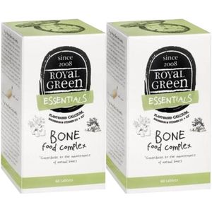 2x Royal Green Bone Food Complex 60 tabletten