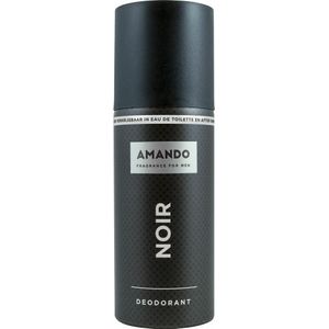 6x Amando Deodorant Spray Noir 150 ml