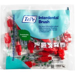 3x TePe Interdentale Ragers Original 0,5 mm Rood 20 stuks