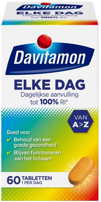 Davitamon Elke Dag 60 tabletten