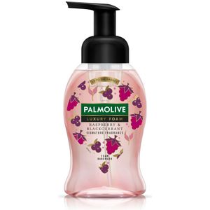 12x Palmolive Handzeep Luxury Foam Raspberry Blackcurrant 250 ml