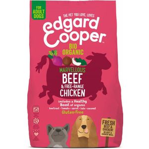 Edgard & Cooper Hondenvoer Bio Rund - Bio Kip 2,5 kg