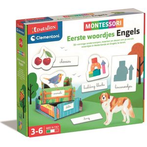 Clementoni Montessori Eerste Woordjes Engels