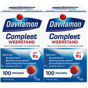 Davitamon Compleet - Multivitaminen - 100 Stuks