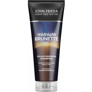 48x John Frieda Midnight Brunette Colour Deepening Shampoo 250 ml