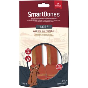 Smartbones Rundvlees Medium 2 stuks