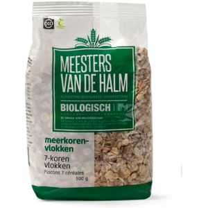 De halm 7 Korenvlokken Eko 500 gr