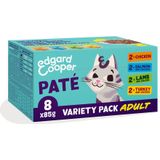 Edgard & Cooper Kattenvoer Adult Multipack Pate 8 x 85 gr