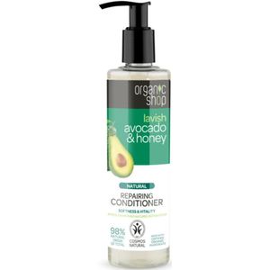 3x Organic Shop Conditioner Avocado & Honey 280 ml