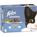 Felix Original Vis Selectie in Gelei 12 x 85 gr