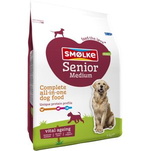 Smolke Hondenvoer Senior Medium 3 kg