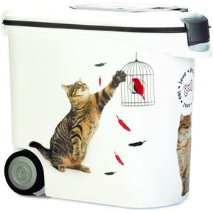 Curver Voedselcontainer Kat Wit 35 liter