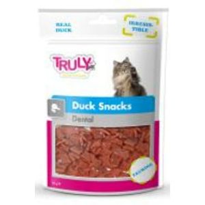 20x Truly Cat Snacks Mondverzorging met Eend 50 gr