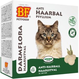 BF Petfood Anti Haarbal Tabletten 100 stuks