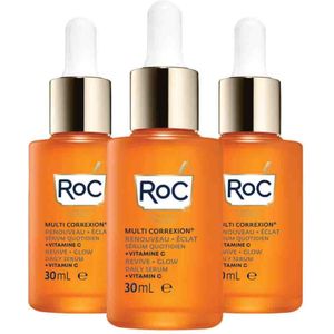 3x RoC Multi Correxion Revive + Glow Daily Serum 30 ml