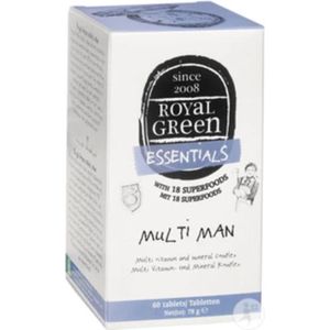 2x Royal Green Multi Man 60 tabletten