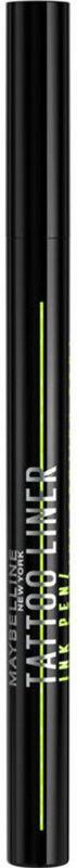 Maybelline Tattoo Liner Ink Pen Eyeliner Black - 2 x 1 ml - Voordeelverpakking