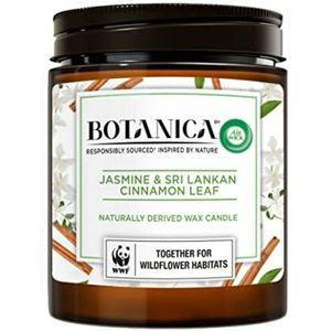 Air Wick Botanica Geurkaars Jasmine & Sri Lankan Cinnamon Leaf 500 gr