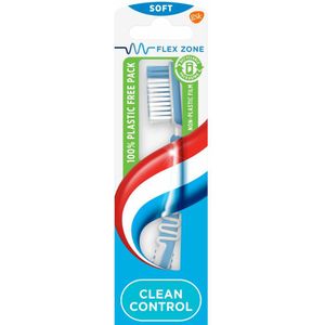 3x Aquafresh Tandenborstel Clean Control Soft