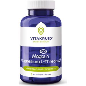 2x Vitakruid Magtein Magnesium L-Threonaat 90 vegacapsules