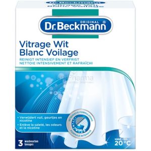 8x Dr. Beckmann Vitrage Wit 3 x 40 gr