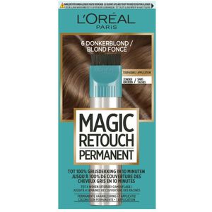 3x L'Oréal Magic Retouch Permanent 6 Donkerblond 95 gr