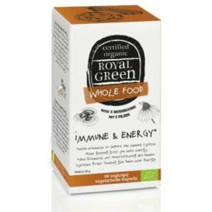 2x Royal Green Immune & Energy 60 capsules