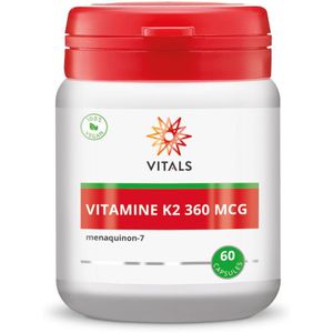 Vitals Vitamine K2 360mcg 60 capsules