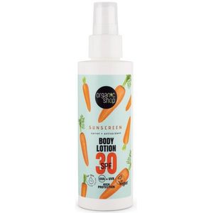 8x Organic Shop Zonnebrandcréme SPF 30 150 ml
