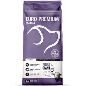 Euro-Premium Adult Giant Lam - Rijst 15 kg