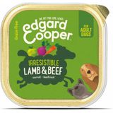 11x Edgard & Cooper Kuipje Vers Vlees Hondenvoer Lam - Rund 150 gr