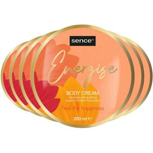 6x Sence Wellness Body Crème Energise 200 ml