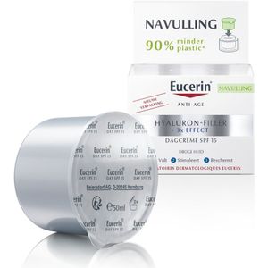 Eucerin Hyaluron-Filler + 3x Effect Dagcrème Droge Huid SPF 15 Navulling 50 ml