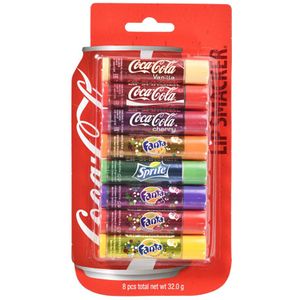 Lipsmacker Lip Balm Coca Cola Party Pack 8 stuks