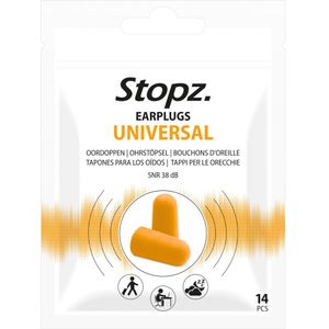 Stopz. - Universal - Oordoppen - Oranje - 2 x 14 stuks - Voordeelverpakking