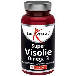 2+2 gratis: Lucovitaal Super Visolie Omega 3 60 capsules