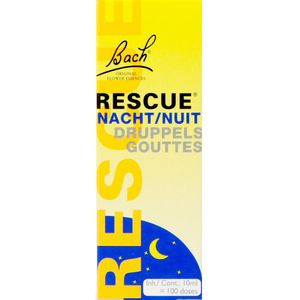 2x Bach Rescue Druppels Nacht 10 ml