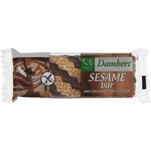 3x Damhert Traditional Sesambar Chocolade Glutenvrij 45 gr