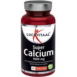 2+2 gratis: 2x Lucovitaal Super Calcium 1000 mg 60 tabletten