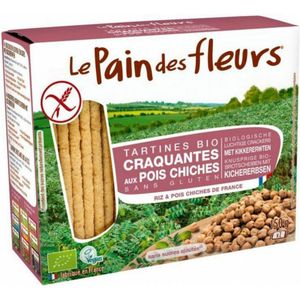 3x Pain fleur Kikkererwt Cracker Bio 150 gr